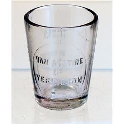 Van Alstine Drug Shot Glass