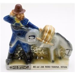 Whiskey decanter for Ezra Brooks