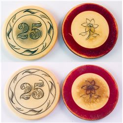 Early Pair of Gaming Chips