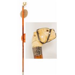 Victorian Bulldog Walking Stick
