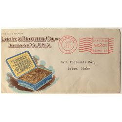 Tobacco Advertising Postal Cover