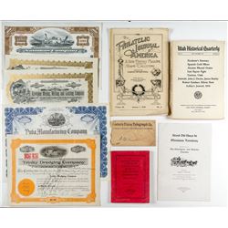 Assorted Paper Ephemera
