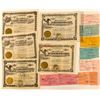 Image 1 : Miscellaneous Stock Certificates Group
