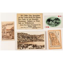 Mono & Inyo County Ephemera