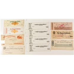 Bank of California Check Collection