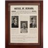 Image 1 : Reward Poster for Three Montenegro Robbers