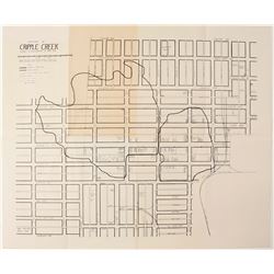 Downtown Cripple Creek Map