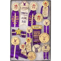 Colorado Elks Convention Badge Collection