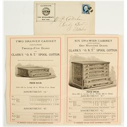 Advertising for Cabinets of Spool Thread