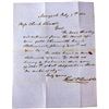 Image 1 : 1850s Letter Discussing Gold Dust Sent