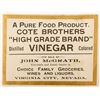 Image 1 : John McGrath Virginia City Label