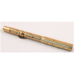 Engraved Gold Conklin Fountain Pen