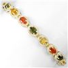 Image 2 : Stunning Natural Fancy Sapphire Bracelet