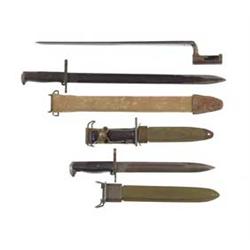 LOT OF 4 U.S. BAYONETS