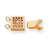Image 1 : Gold Filled 8.3 X 8.5Mm 2-Strand Pearl Clasp