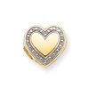 Image 1 : 14K Slider Heart Locket