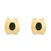 Image 1 : 14K Emerald Earrings