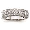 Image 1 : 14K White Gold Diamond Ring