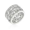 Image 1 : Clear Filigree Eternity Band