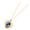 Image 1 : 14K Rhodium Heavens Gift Cameo W/Sentiment Pendant