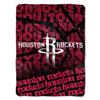 Image 1 : Houston Rockets 46" X 60" Micro Raschel Throw Blanket - Redux Design