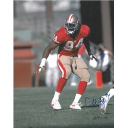 Charles Haley Signed San Francisco 49Ers 16X20 Photo