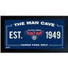 Image 1 : Atlanta Hawks Man Cave Sign 10X20 Framed Photo