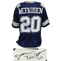 Darren Mcfadden Signed Navy Custom Football Jersey