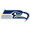 Image 1 : Seattle Seahawks 12" Logo Car Magnet