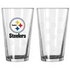 Image 1 : Pittsburgh Steelers Satin Etch Pint Glass Set