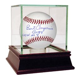 Bert Campaneris Signed MLB Baseball W/ “Campy, Played All 9, 6X AS, 649 SB, 6X SB Champ, 3X WSC” Ins