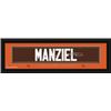Image 1 : Cleveland Browns Johnny Manziel Print - Signature 8"X24"