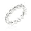 Image 1 : Linked Bezel Eternity Band