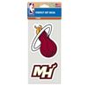 Image 1 : Miami Heat Set Of 2 Die Cut Decals
