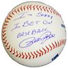 Image 1 : Pete Rose Signed Rawlings MLB Baseball W/I'm Sorry I Bet On Baseball