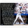 Image 1 : Darryl Strawberry Signed Mets Uniform 16X20 Story Photo