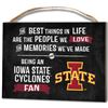 Image 1 : Iowa State Cyclones Small Plaque - Best Things