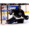 Image 1 : Cristobal Huet Signed Kings Goalie Action 8X10 Photo