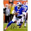 Image 1 : Tyrod Taylor Signed Buffalo Bills Action 8X10 Photo