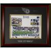 Image 1 : Music City Miracle Unsigned Tennessee Titans 16X20 Photo Custom Engraved Framed (Mahogany)