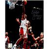 Image 1 : Eddie Johnson Signed Houston Rockets 8X10 Photo- Tri-Star Hologram