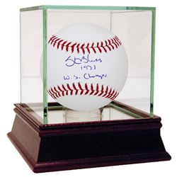 Steve Blass Signed MLB Baseball W/ "1971 WS Champs" Insc