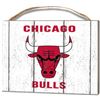 Image 1 : Chicago Bulls Small Plaque - Weathered Logo