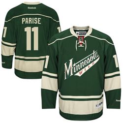 Zach Parise Green Minnesota Wild Jersey Unsigned