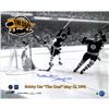 Image 1 : Bobby Orr Flying Goal 16X20 Photo W/ "May 10, 1970" Insc. (Orr Auth)