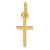 Image 1 : 14Ky 13Mm Sml Pol Cross With 18 In Chain