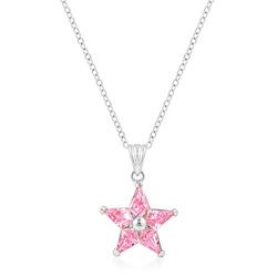 Silvertone Fancy Star Pendant