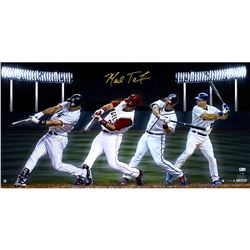 Mark Teixeira Signed Team Transition 16X32 Photo (MLB Auth)