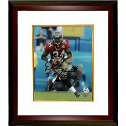 Dexter Jackson Signed Tampa Bay Buccaneers 8X10 Photo Custom Framed #34 SB XXXVII MVP- Jackson Holog