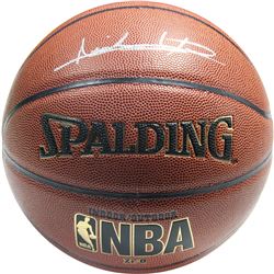 Isiah Thomas Signed Spalding NBA Indoor/Outdoor Basketball ( Schwartzsports Auth)